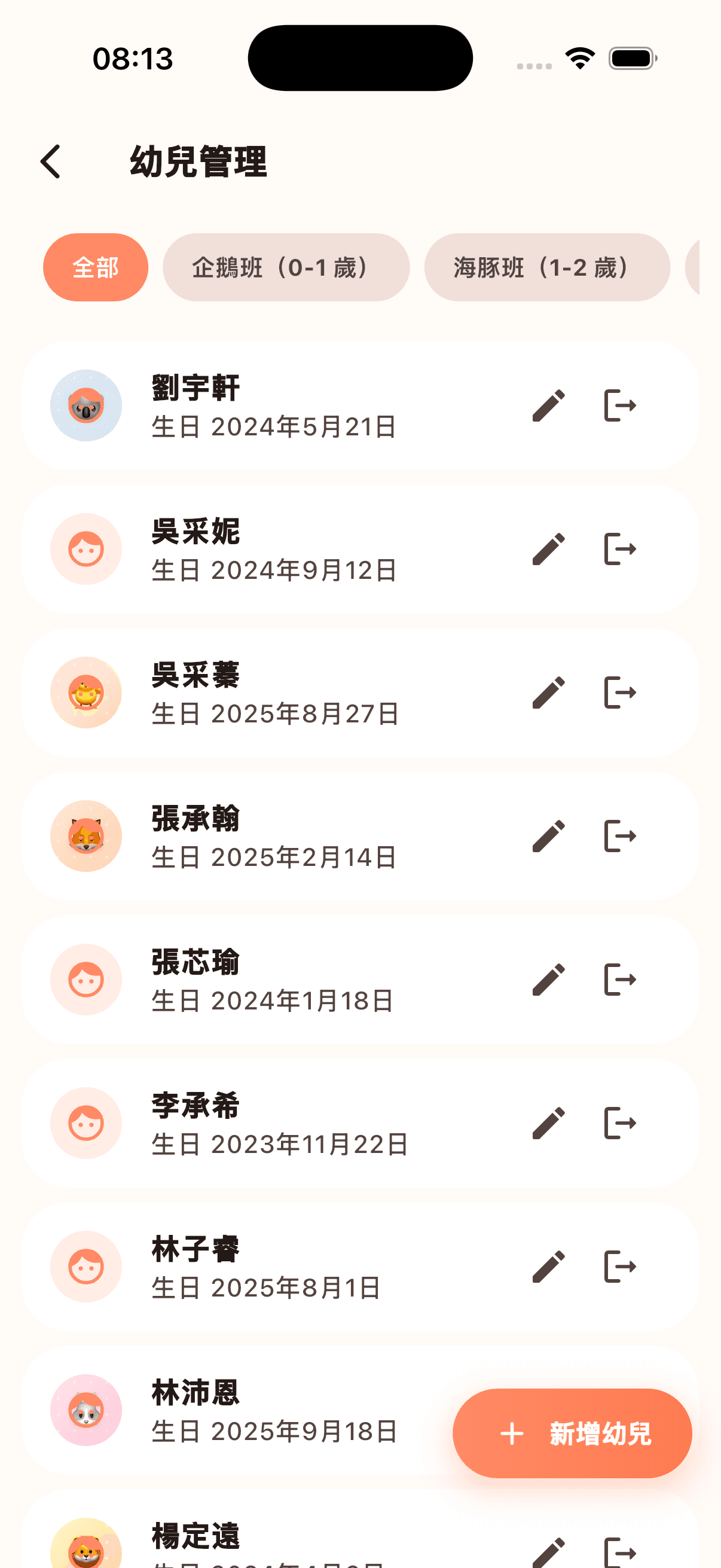 幼兒管理